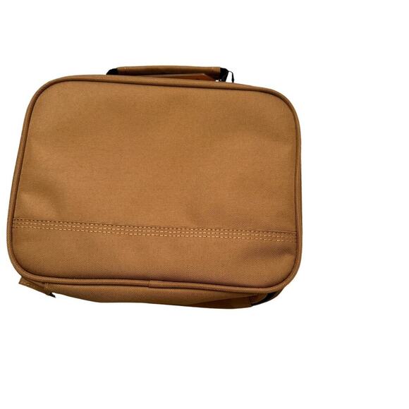 NWT Carhartt CI0286 Unisex Brown Insulated Lunch Cooler Water Resistant Bag - Picture 7 of 8